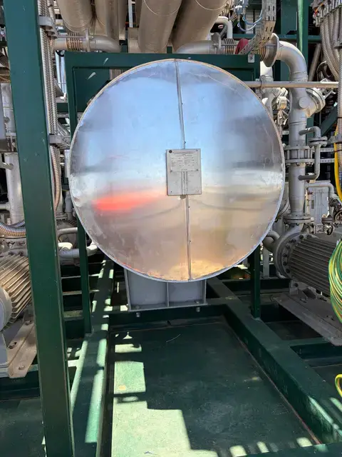 Equipamento isolado em planta